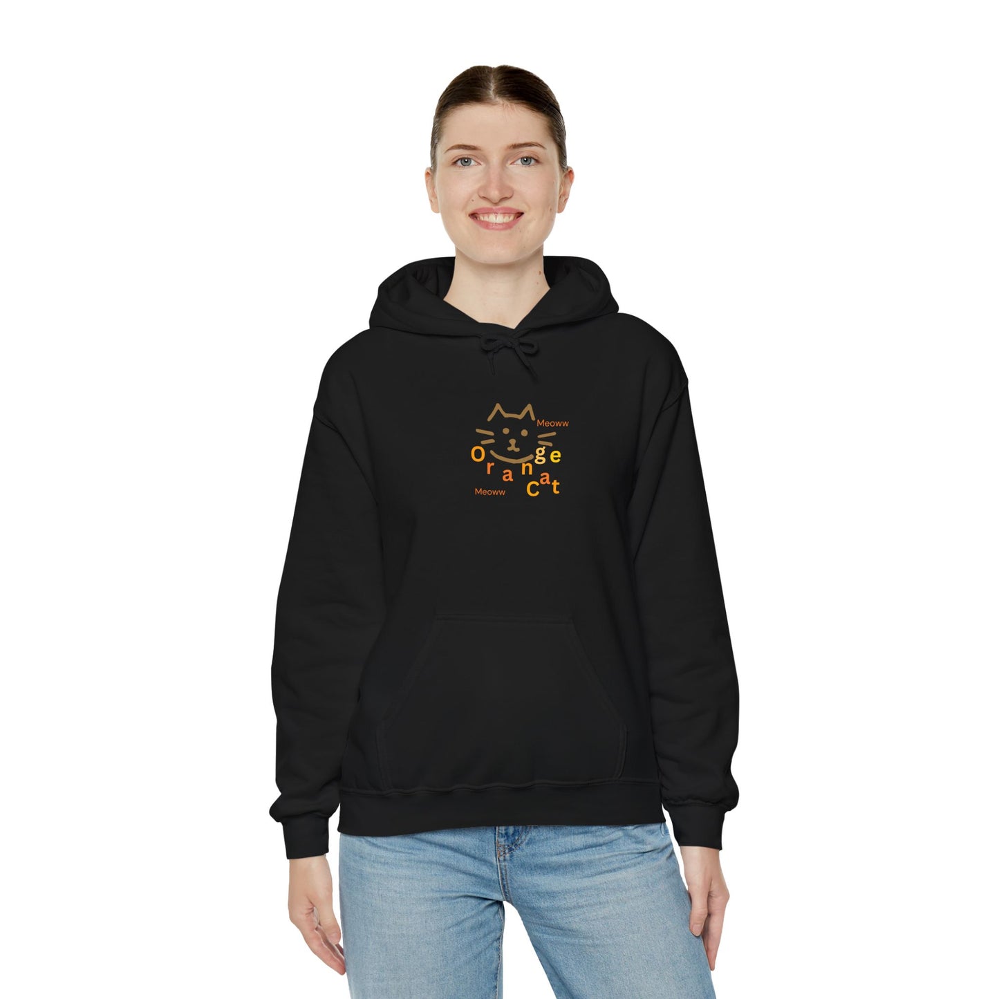 Orange Cat lovers edition - Hooded Sweatshirt