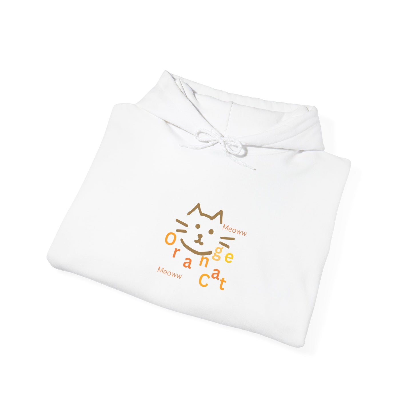 Orange Cat lovers edition - Hooded Sweatshirt