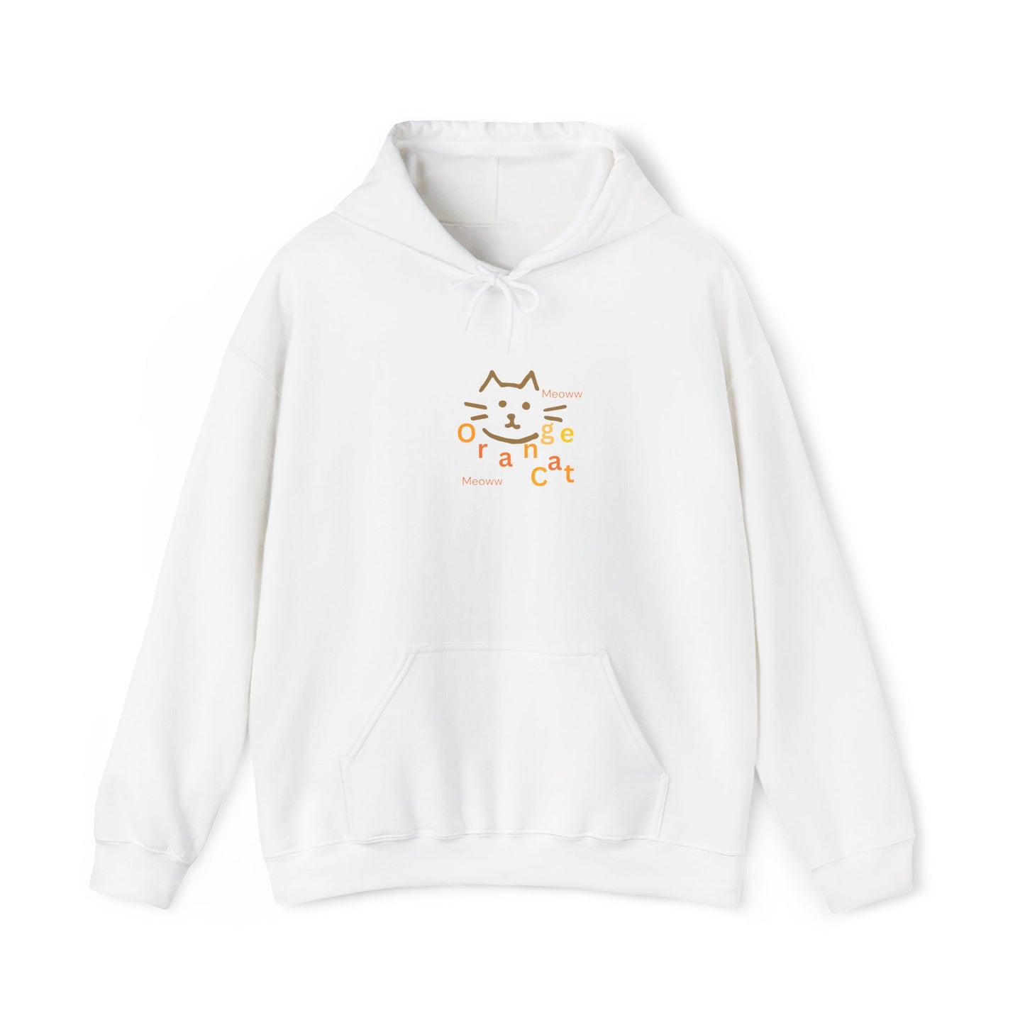 Orange Cat lovers edition - Hooded Sweatshirt