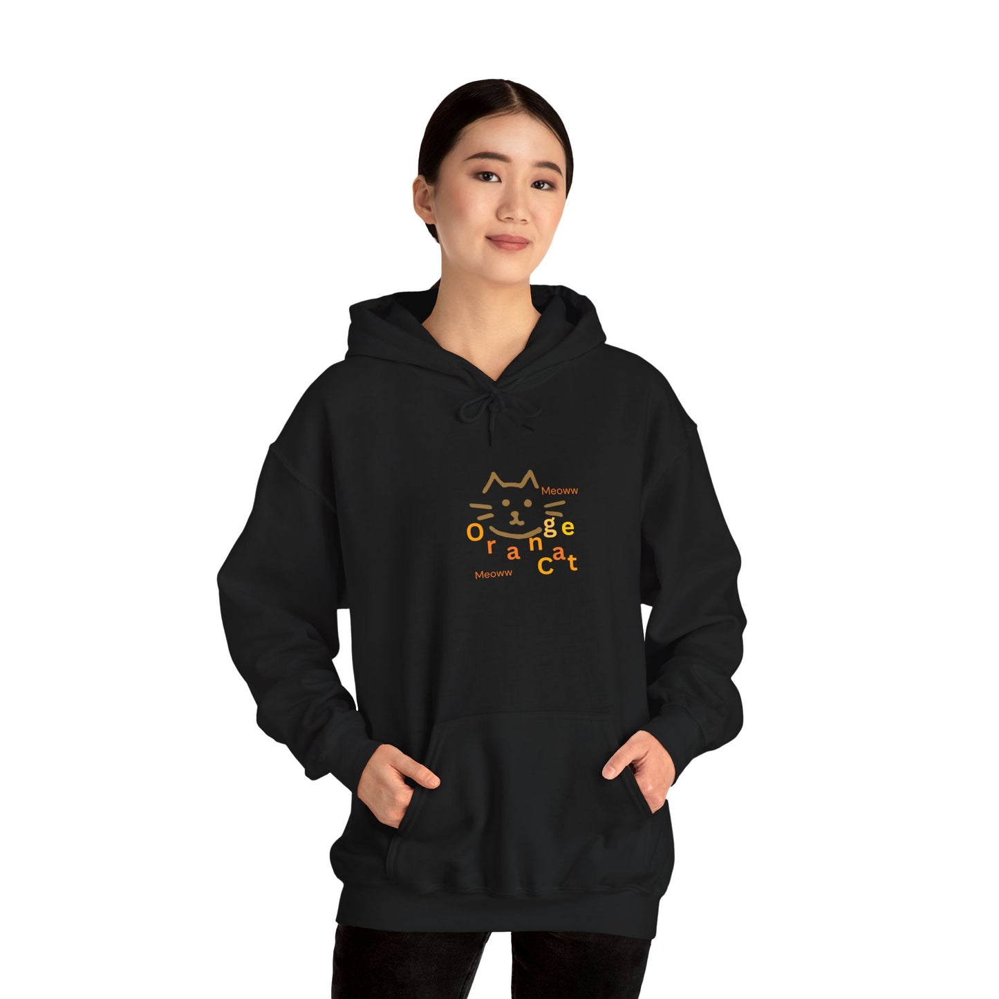 Orange Cat lovers edition - Hooded Sweatshirt